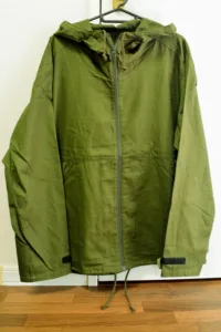 ワークマンのフルジップコットンパーカー