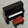 【LEGO】レゴのミニフィグサイズのアップライトピアノを作るの巻