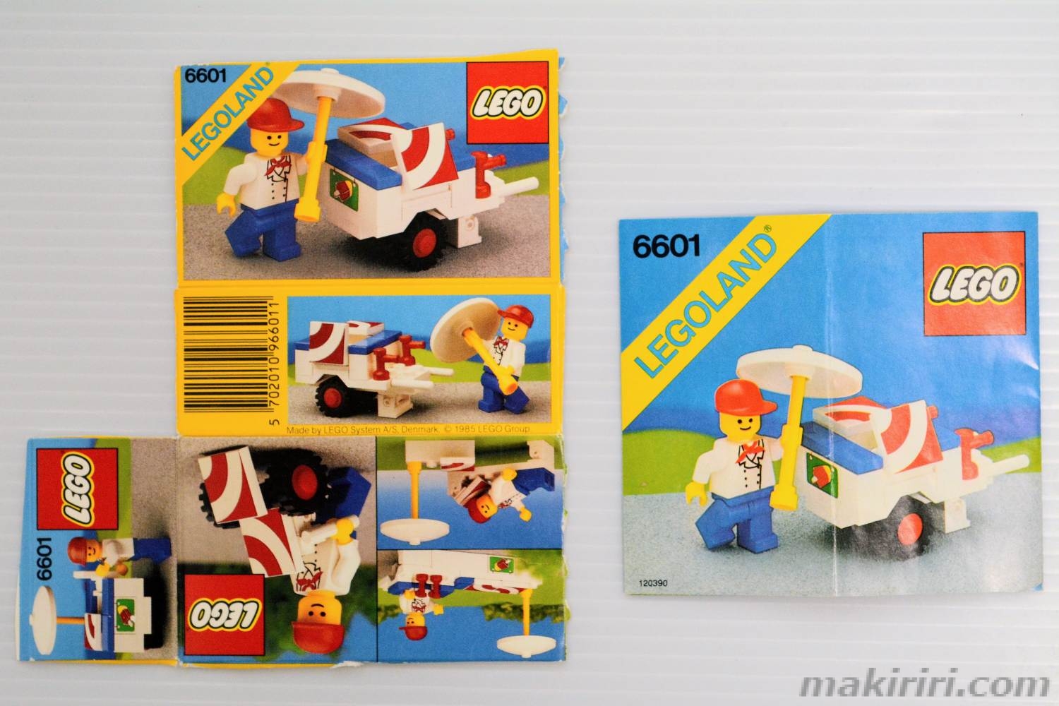 レゴ 6601 アイスクリーム屋さん