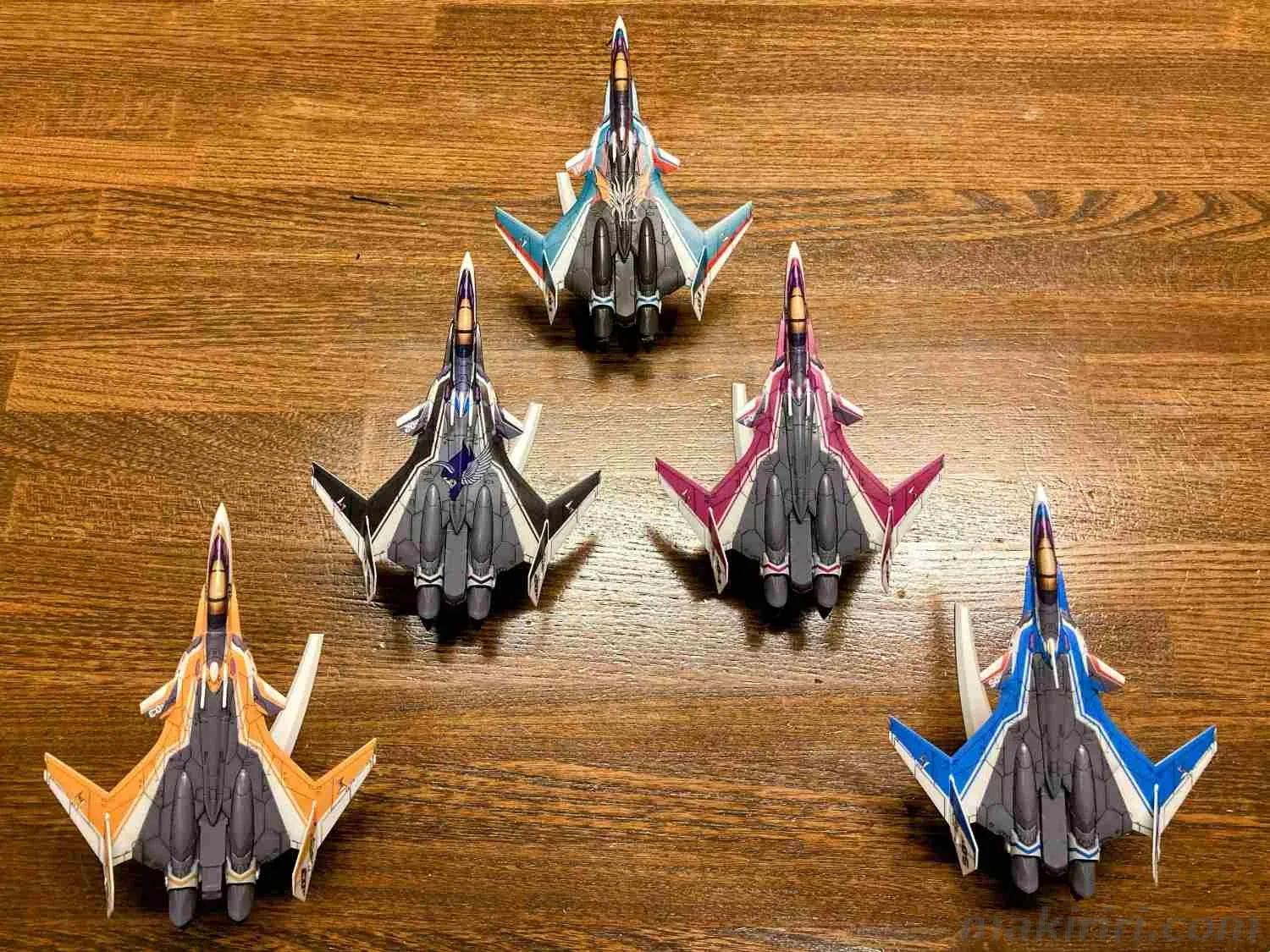 メカコレ VF-31 Δ小隊