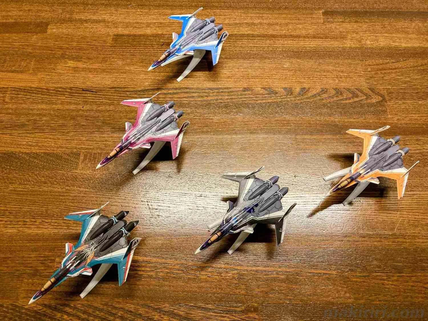 メカコレ VF-31 Δ小隊