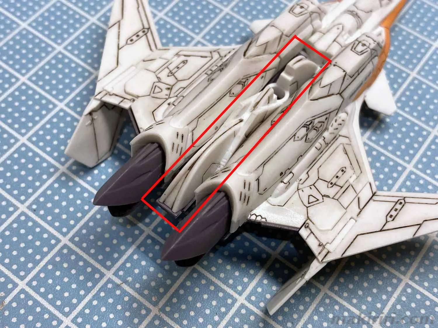 メカコレ VF-31E ジークフリード チャック・マスタング機