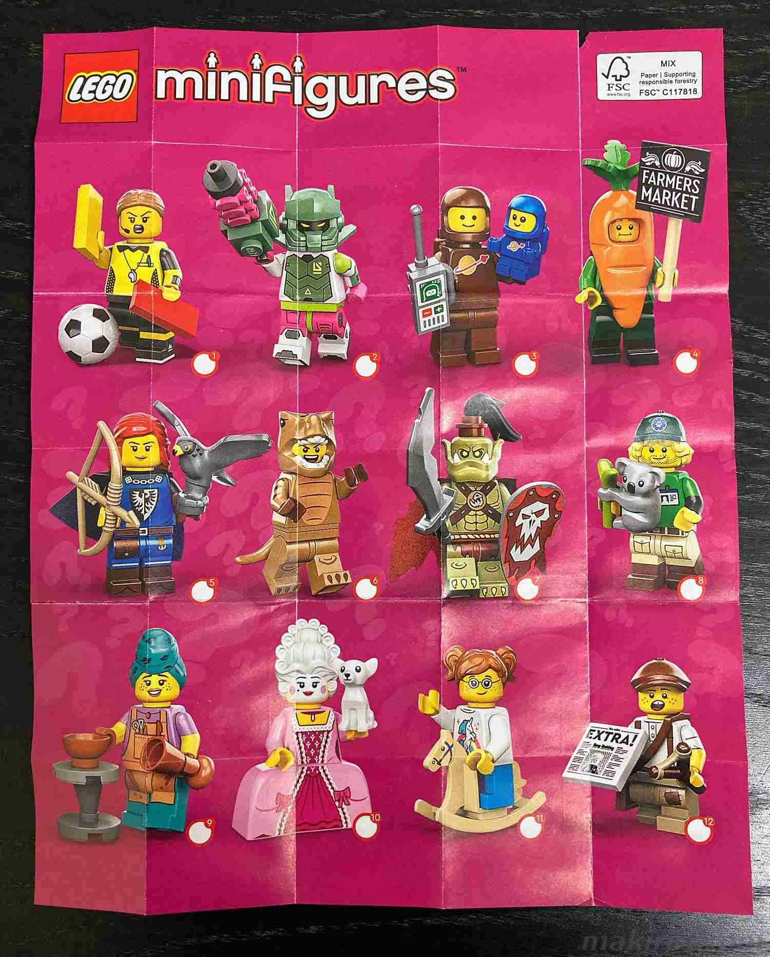 LEGO レゴ ミニフィギュアシリーズ24