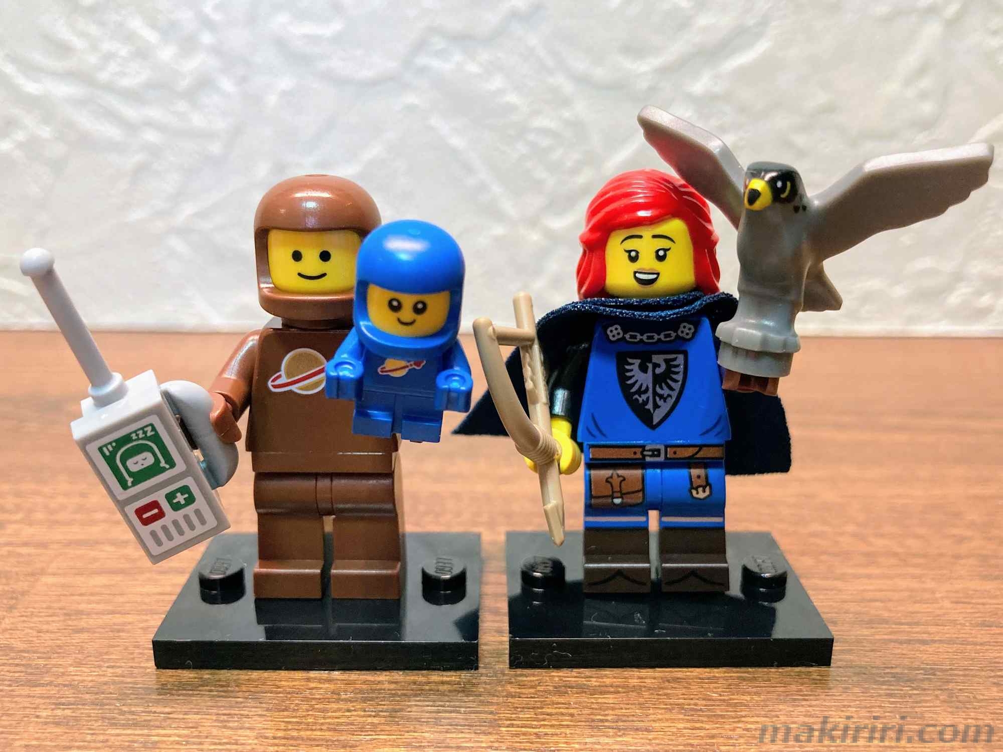 LEGO レゴ ミニフィギュアシリーズ24 宇宙飛行士とスペースベイビー 鷹匠