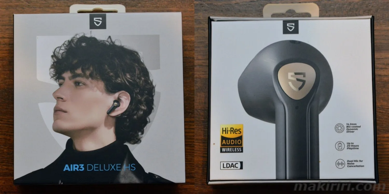 SOUNDPEATS Air3 Deluxe HS 箱