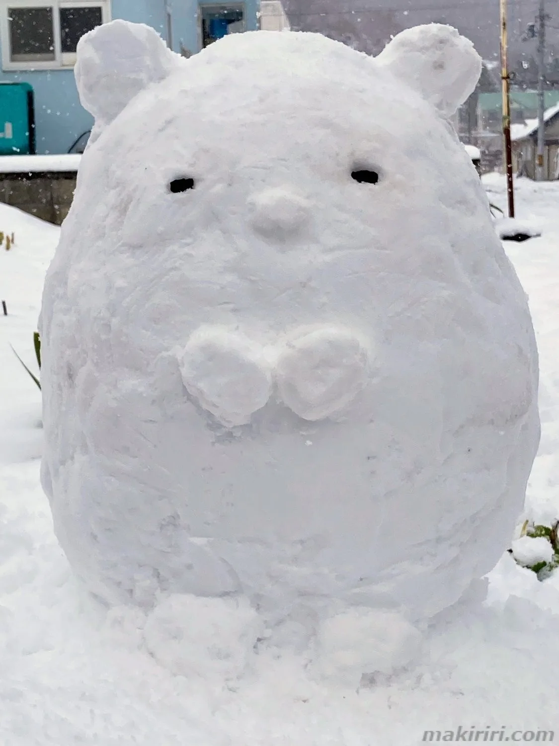 雪像 すみっコぐらし しろくま