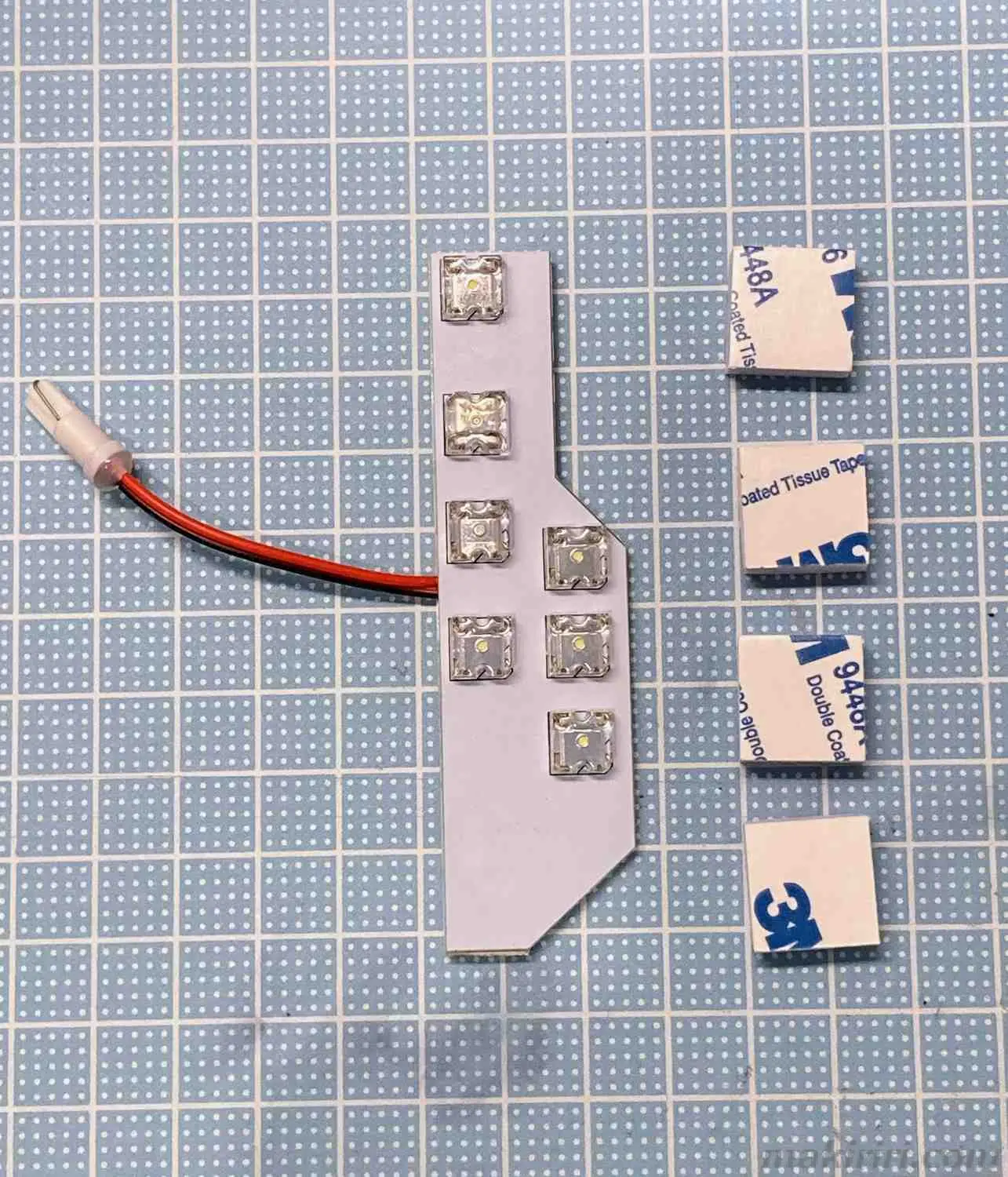 ハイエース シフトパターンランプLED化キット 6速AT用