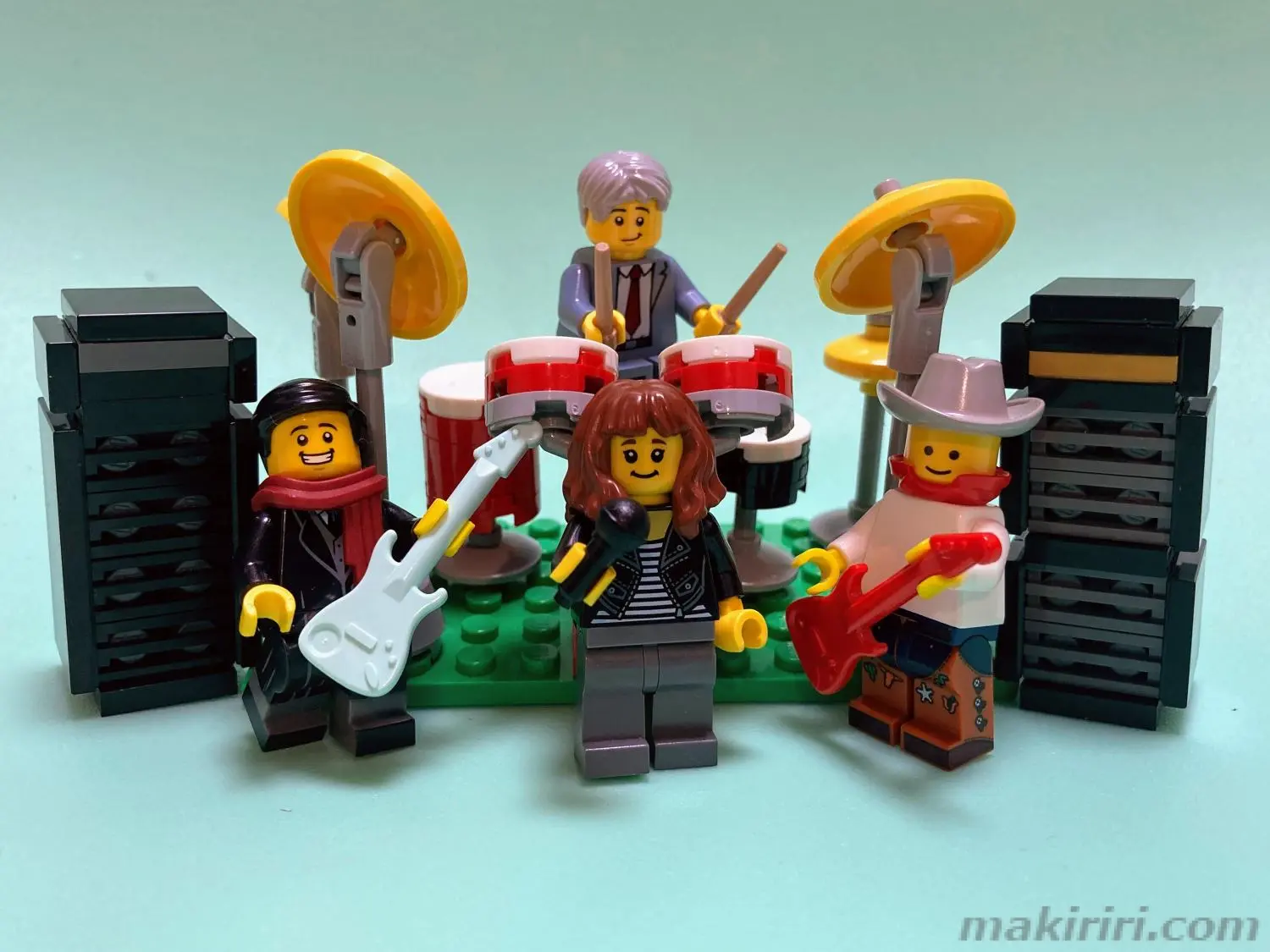 LEGO レゴ ミニフィグロックバンド