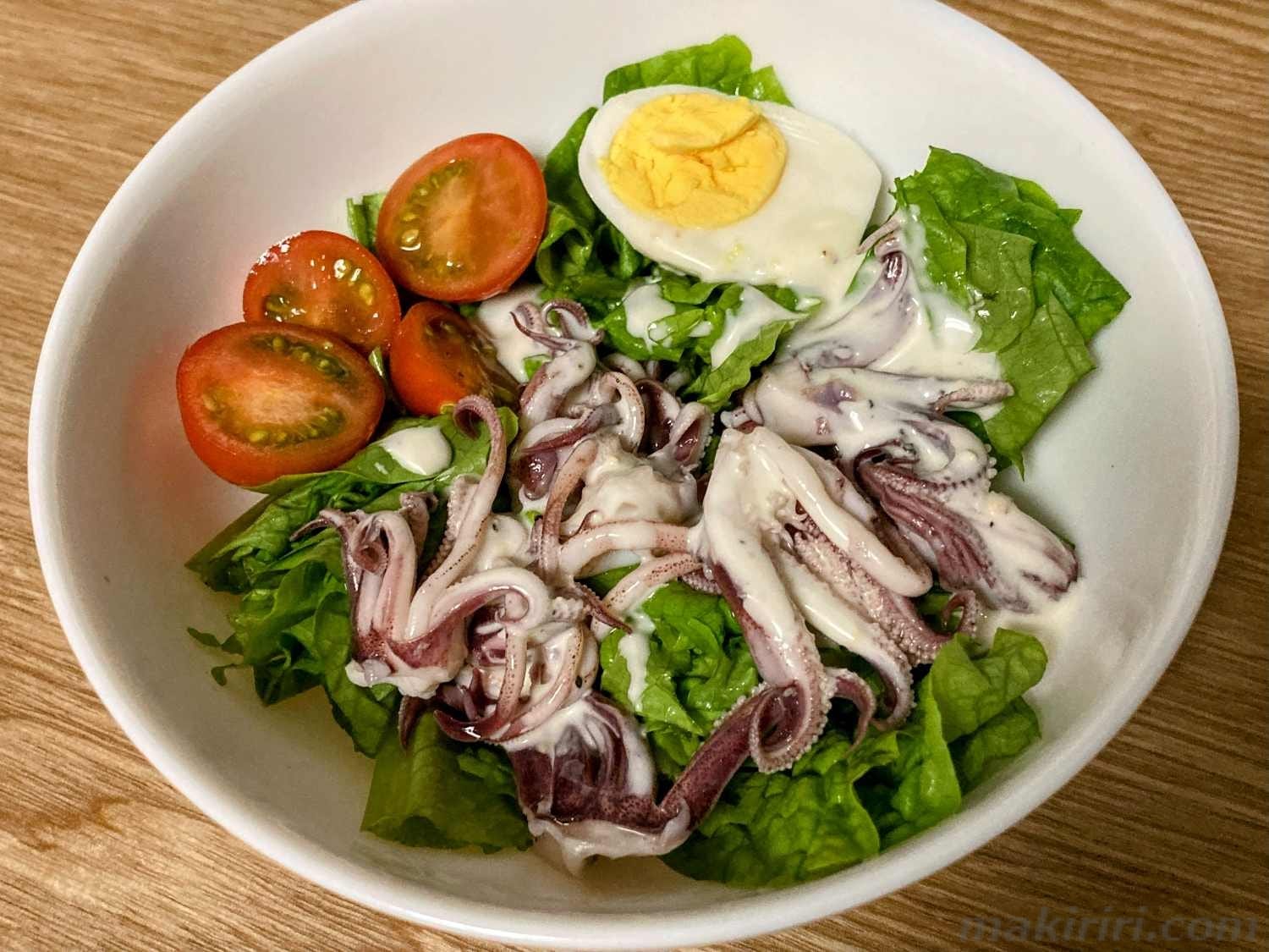 イカゲソサラダ