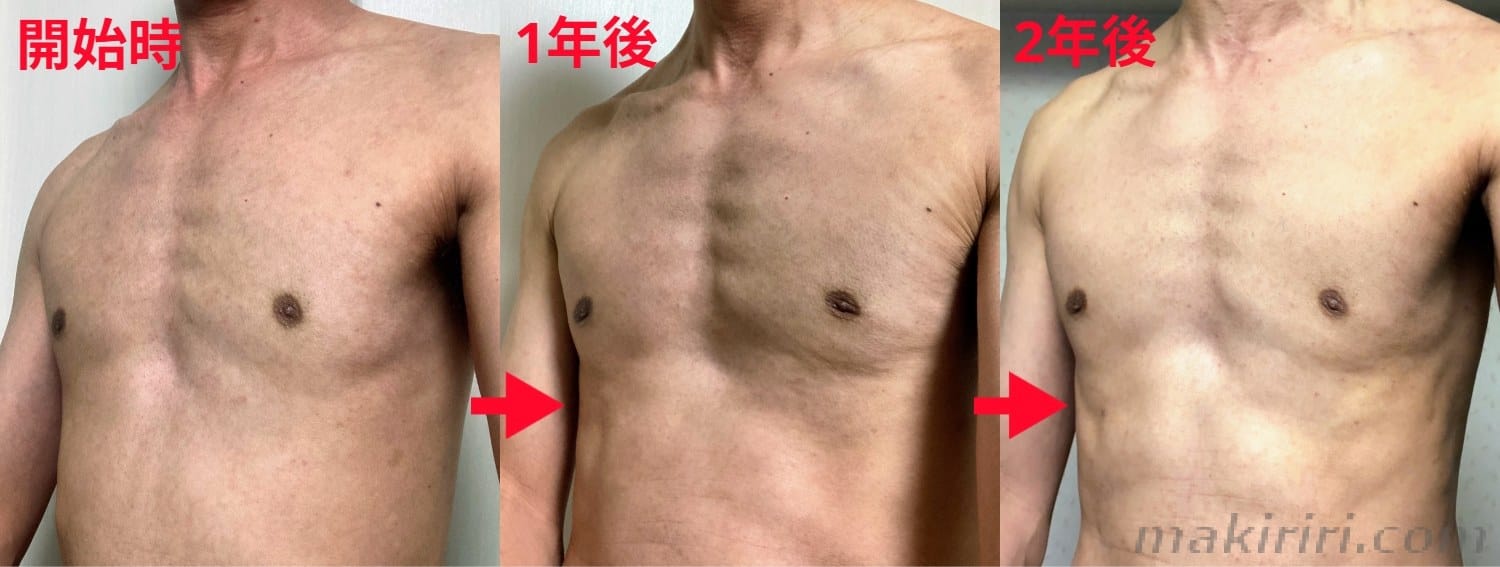 大胸筋トレーニング