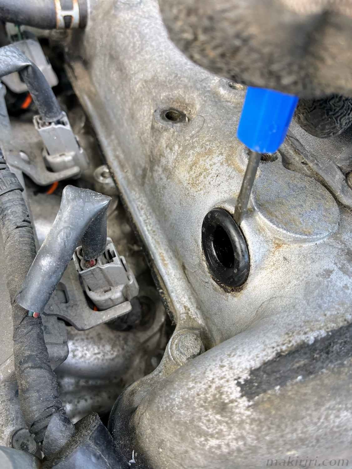 JB23W PCVバルブ ガスケット交換