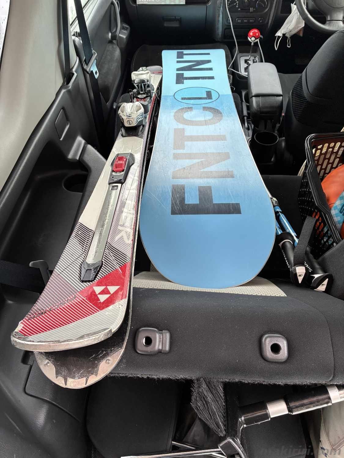 JB23 スキースノーボード積載